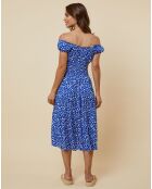 Robe Rokia bleu royal