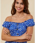 Robe Rokia bleu royal