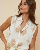 Ensemble Emmy beige/camel