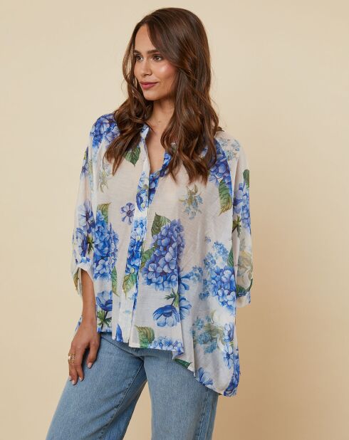 Chemise Gina bleu ciel