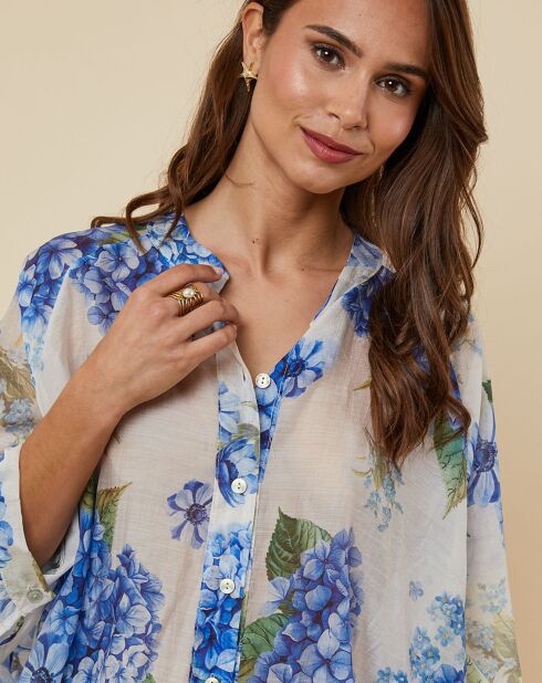 Chemise Gina bleu ciel