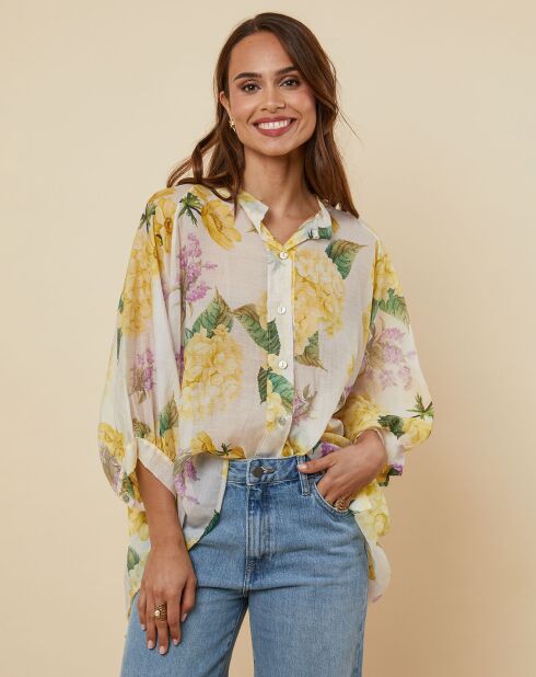 Chemise Gina jaune