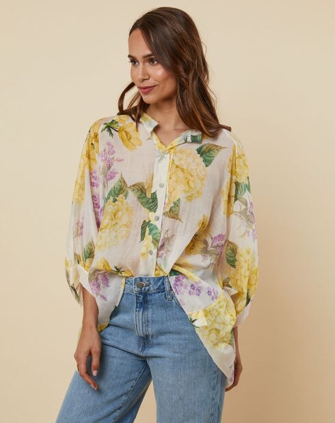 Chemise Gina jaune