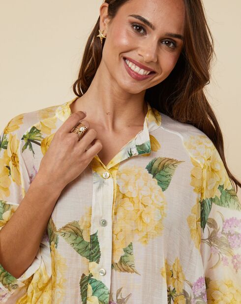 Chemise Gina jaune