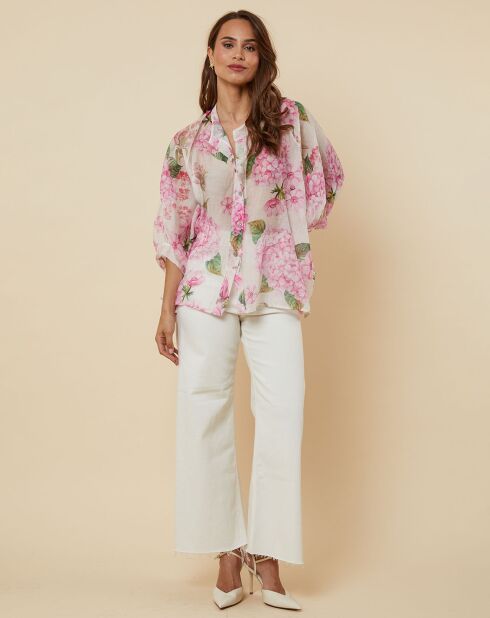 Chemise Gina fuchsia