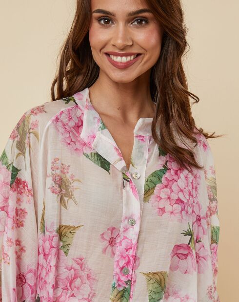 Chemise Gina fuchsia