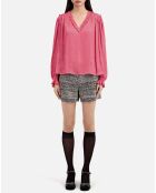 Top rosace avec fronts rose