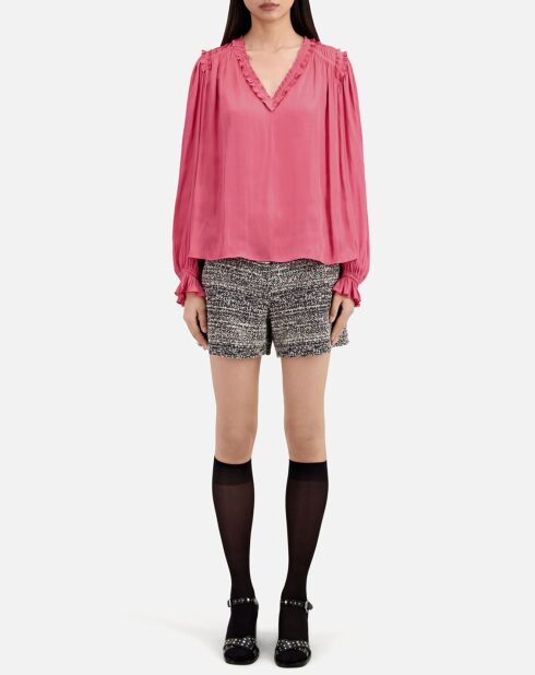 Top rosace avec fronts rose