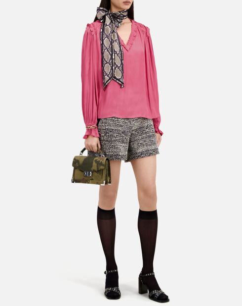 Top rosace avec fronts rose