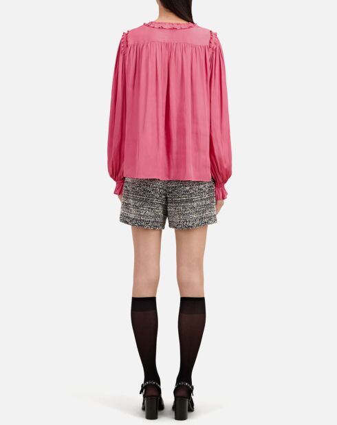 Top rosace avec fronts rose