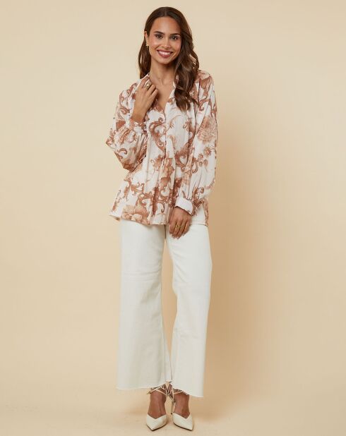 Chemise Garance camel