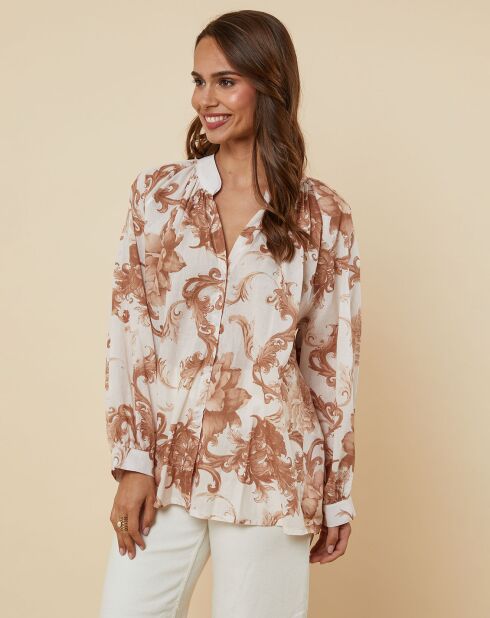Chemise Garance camel