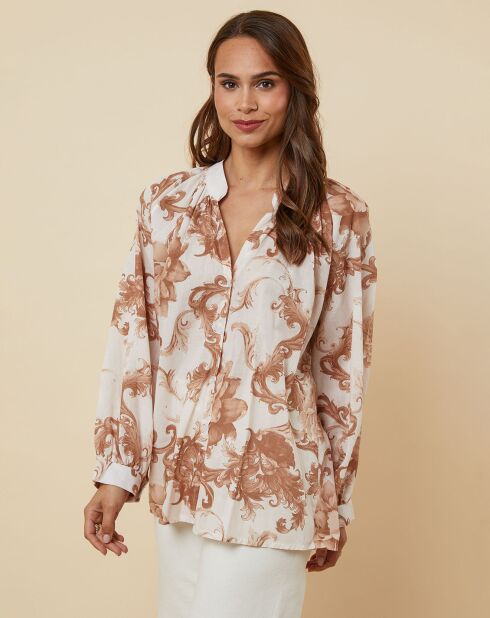 Chemise Garance camel