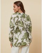Chemise Garance vert kaki