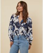 Chemise Garance bleu marine