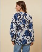 Chemise Garance bleu marine