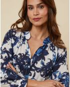 Chemise Garance bleu marine