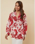 Chemise Garance rouge