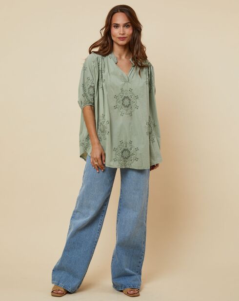 Chemise Goya vert kaki