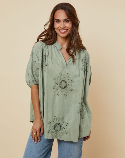 Chemise Goya vert kaki