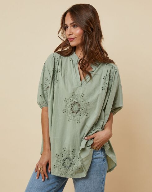 Chemise Goya vert kaki