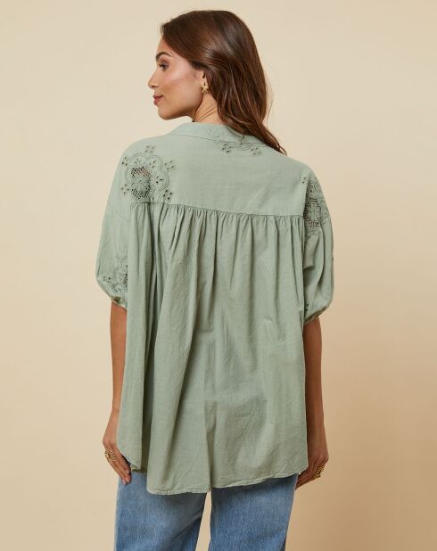 Chemise Goya vert kaki