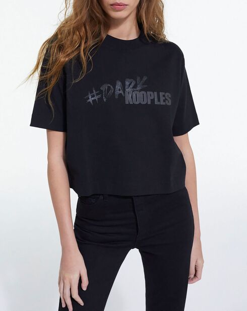 T-Shirt logo The Kooples noir