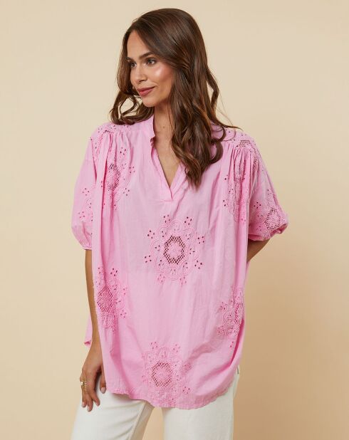 Chemise Goya rose