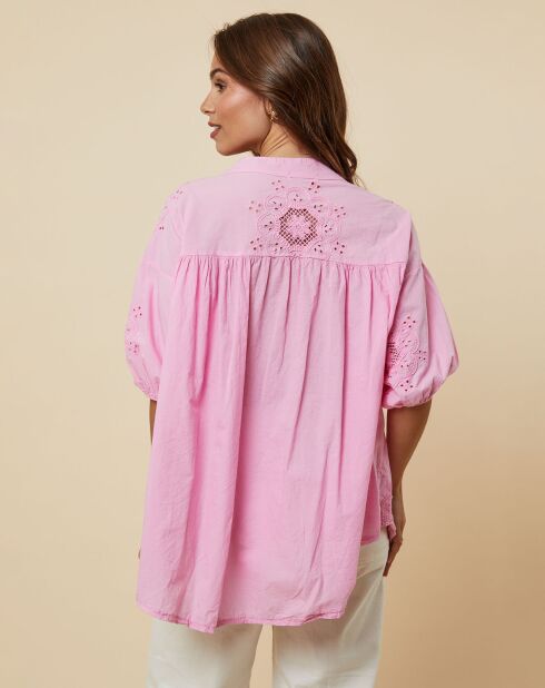 Chemise Goya rose