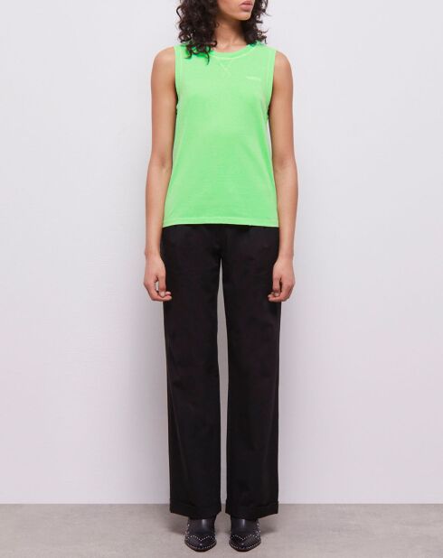 T-Shirt avec logo vert
