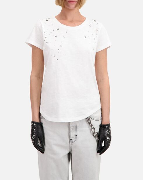 T-Shirt logo The Kooples blanc