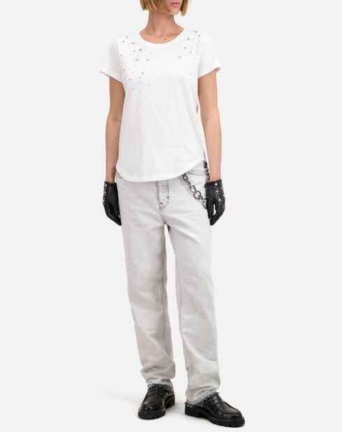 T-Shirt logo The Kooples blanc