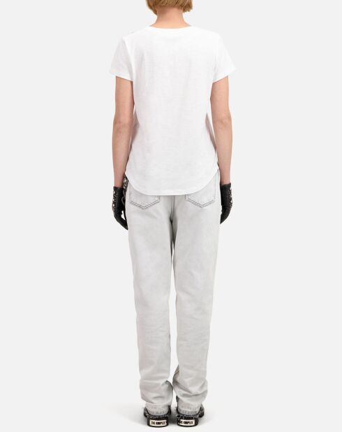 T-Shirt logo The Kooples blanc