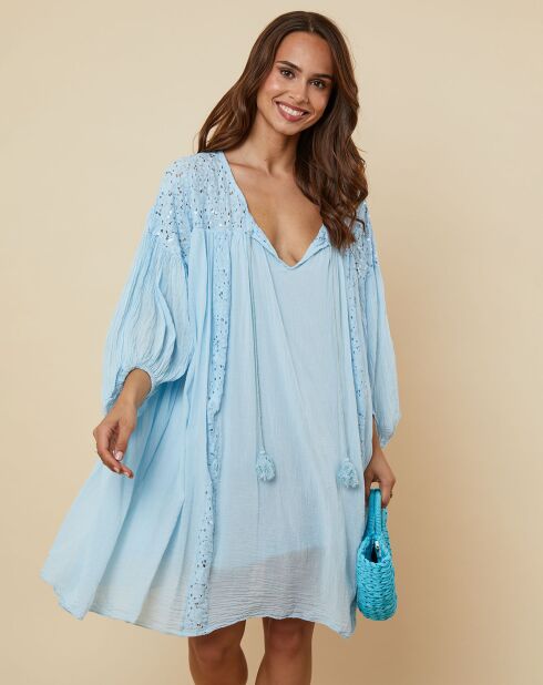 Robe Romy bleu ciel