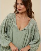 Robe Romy vert kaki