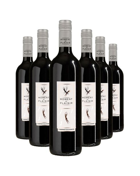 6 Pays d'Oc Moment de Plaisir Cuvée Cabernet Sauvignon 2024 J.M Aujoux 6x75cl