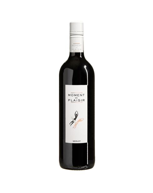 6 Pays d'Oc Moment de Plaisir Cuvée Merlot 2024 J.M Aujoux 6x75cl