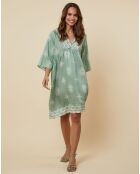 Robe Edmee vert kaki
