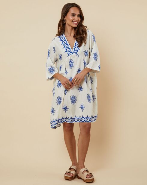 Robe Edmee bleu royal