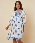 Robe Edmee bleu royal