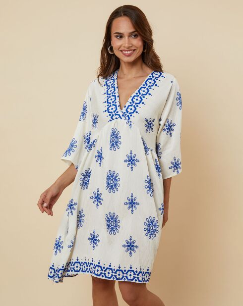 Robe Edmee bleu royal