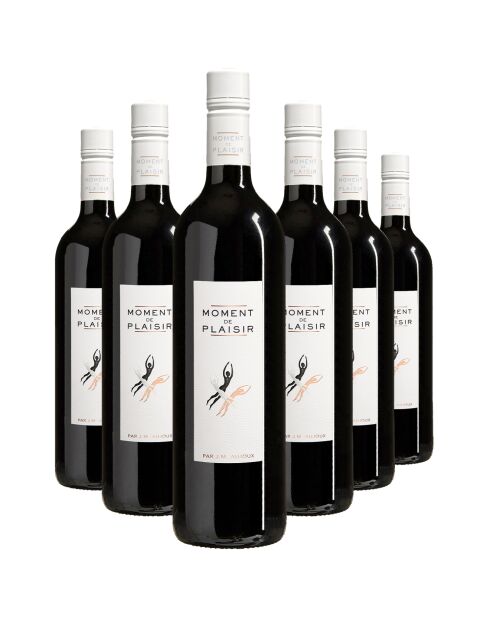 6 Pays d'Oc Moment de Plaisir Rouge 2024 J.M Aujoux 6x75cl