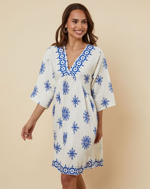 Robe Edmee bleu royal