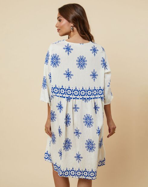 Robe Edmee bleu royal