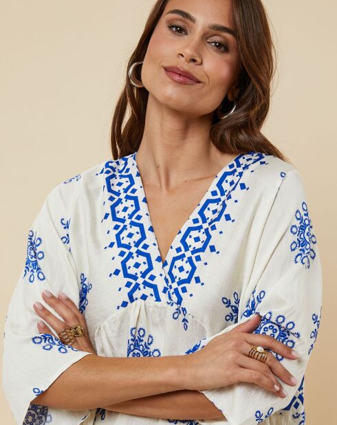 Robe Edmee bleu royal