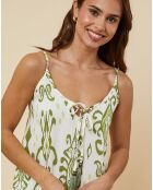 Robe Ernestina vert kaki