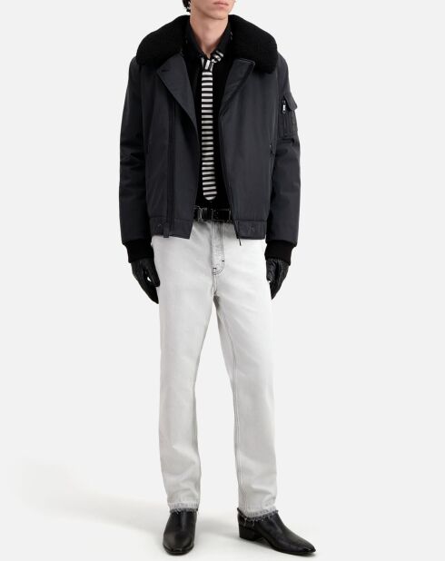 Blouson aviateur noir