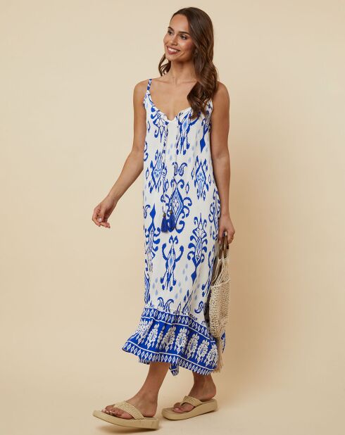 Robe Ernestina bleu royal