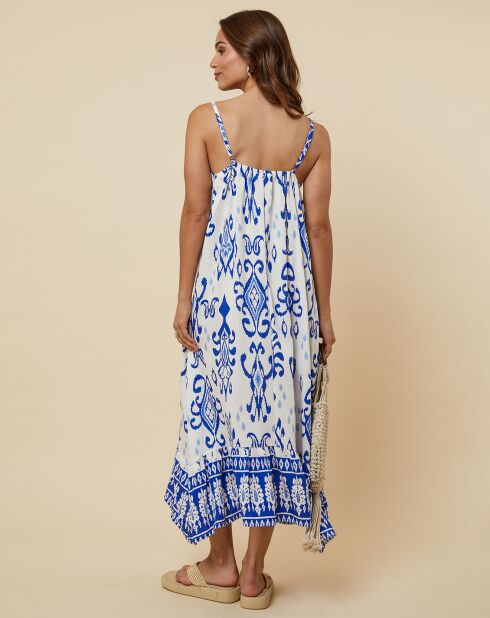 Robe Ernestina bleu royal