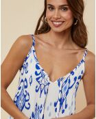 Robe Ernestina bleu royal